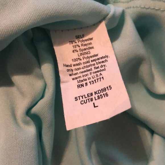 Heatherly ribbed Sleeveless ruched dress size large - Picture 3 of 4